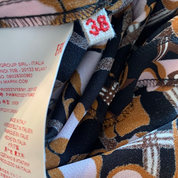 Marni Floral Side Stripe Track Pants - Picture 4 of 6